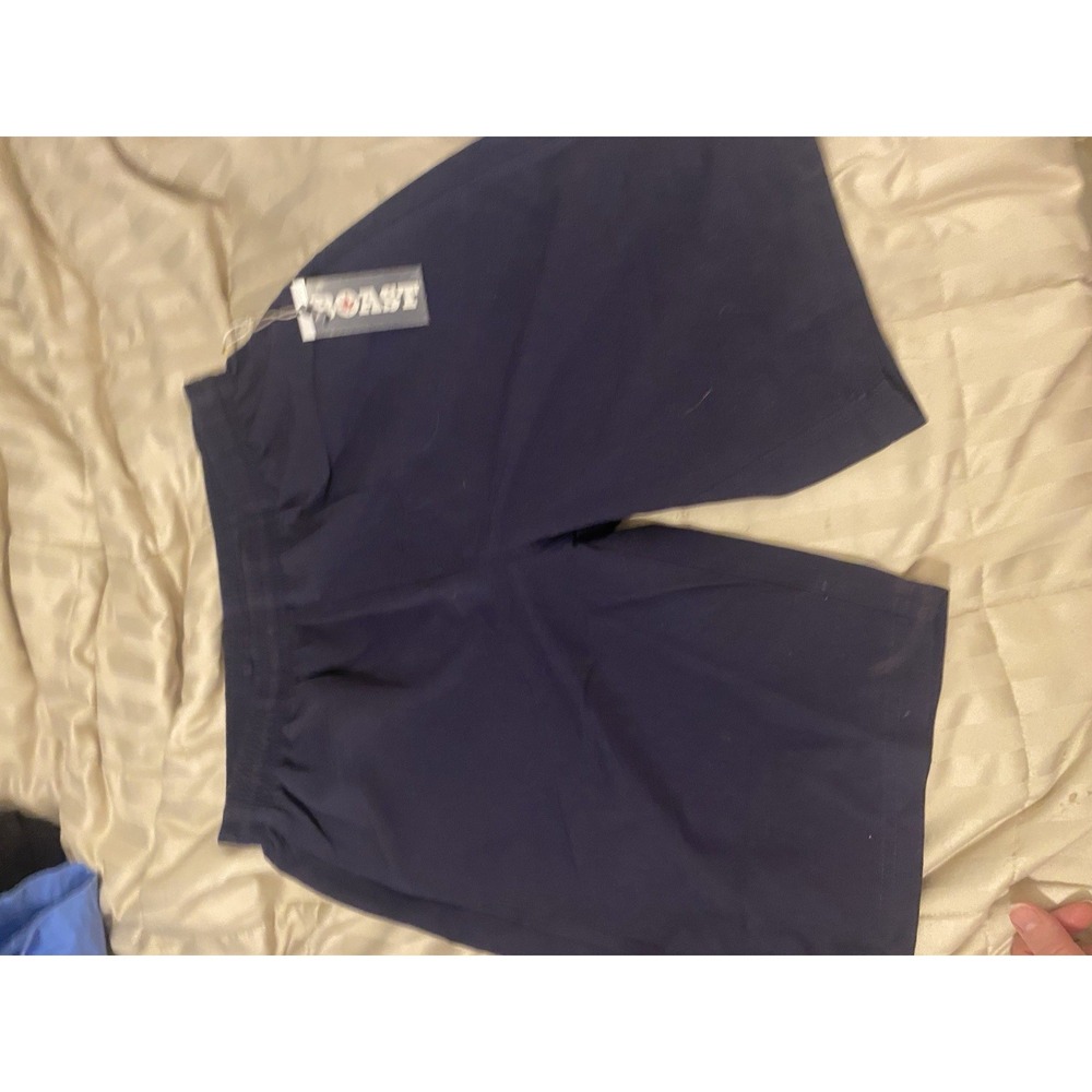 Boast Boys‎ Large Navy Shorts Braided Drawstring Club Gym Beach Athletic 0220 - Picture 9 of 9